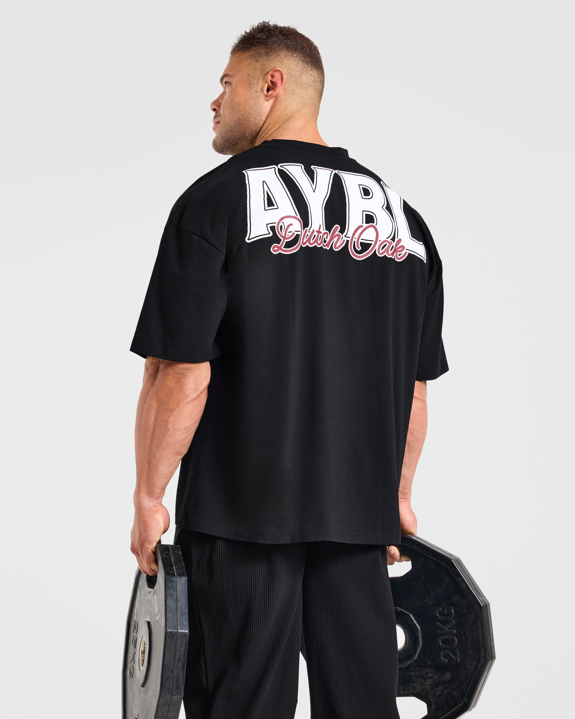 Wesley Vissers x AYBL Dutch Oak Oversized T Shirt - Black