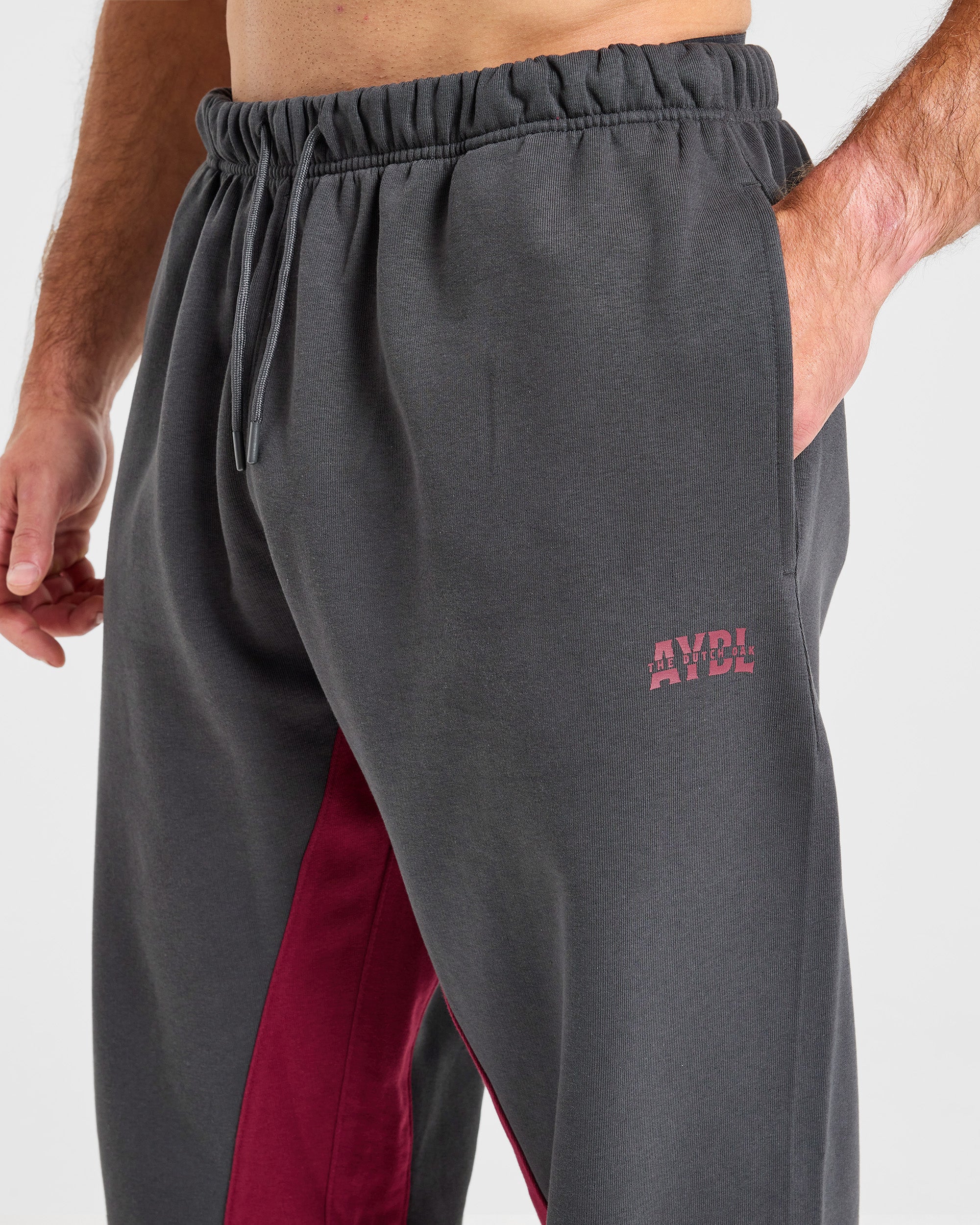 Wesley Vissers x Oversized Straight Leg Joggers - Charcoal