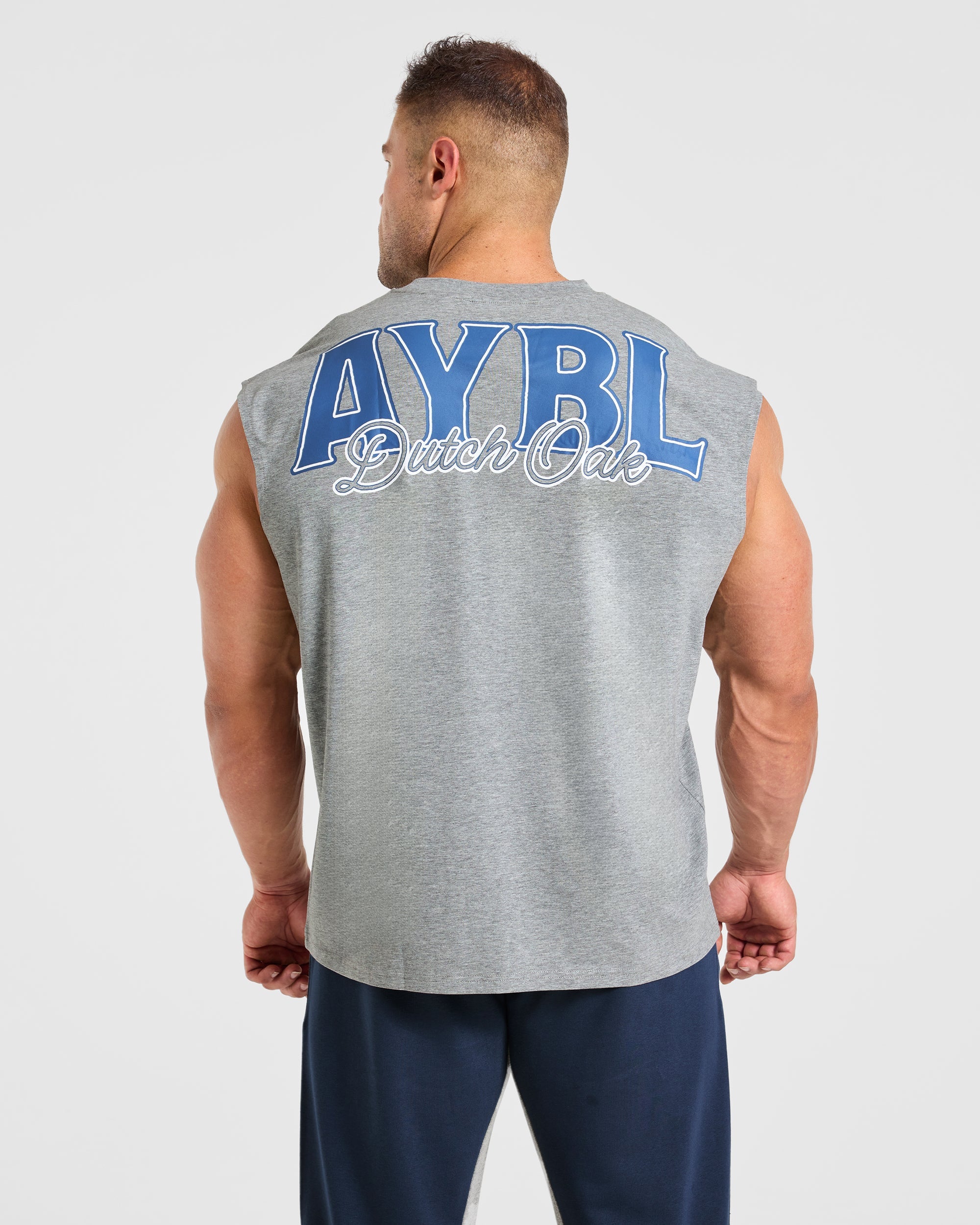 Wesley Vissers x AYBL Dutch Oak Oversized Tank - Mid Marl Grey