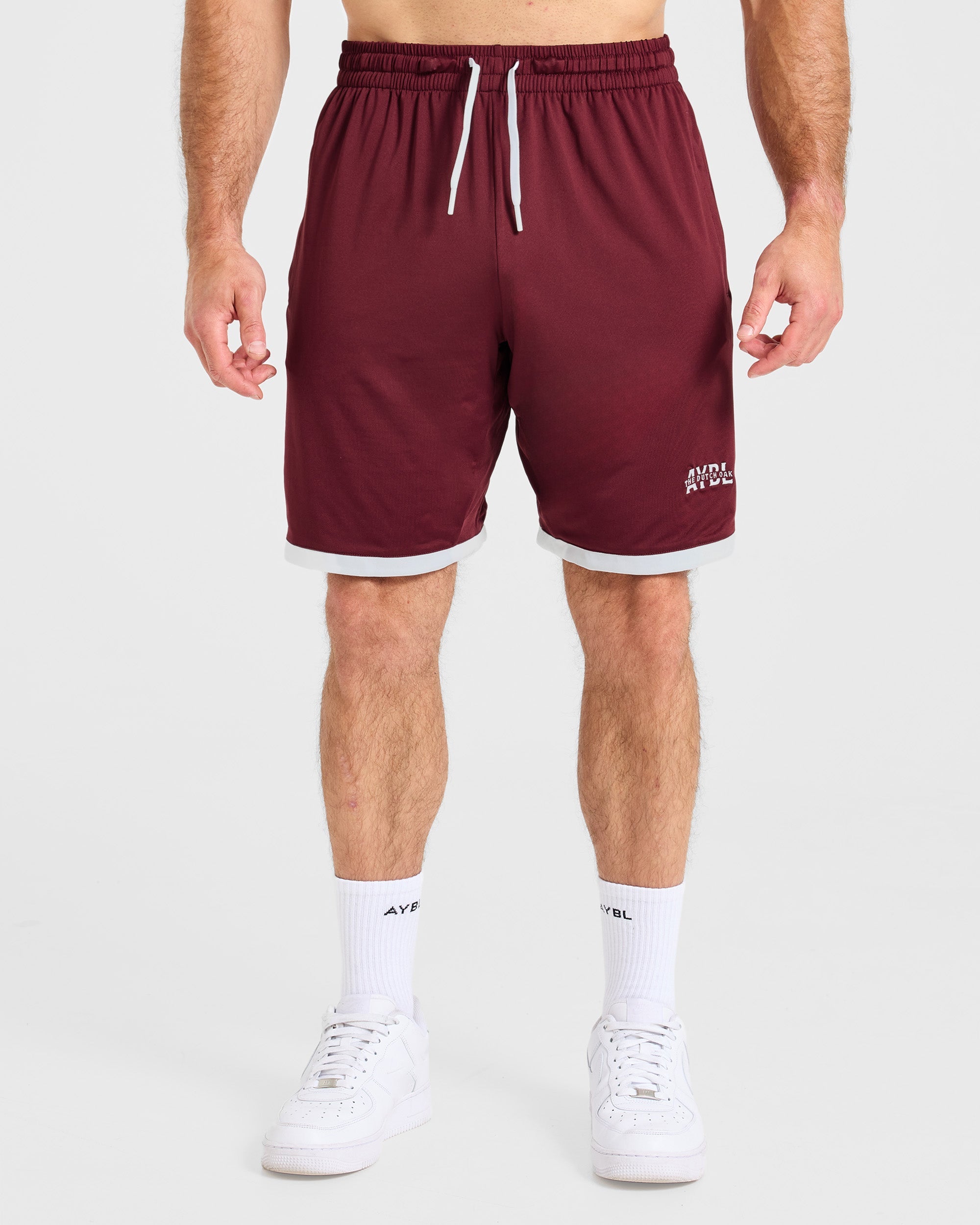 Wesley Vissers x Old School Contrast Shorts - Port Red