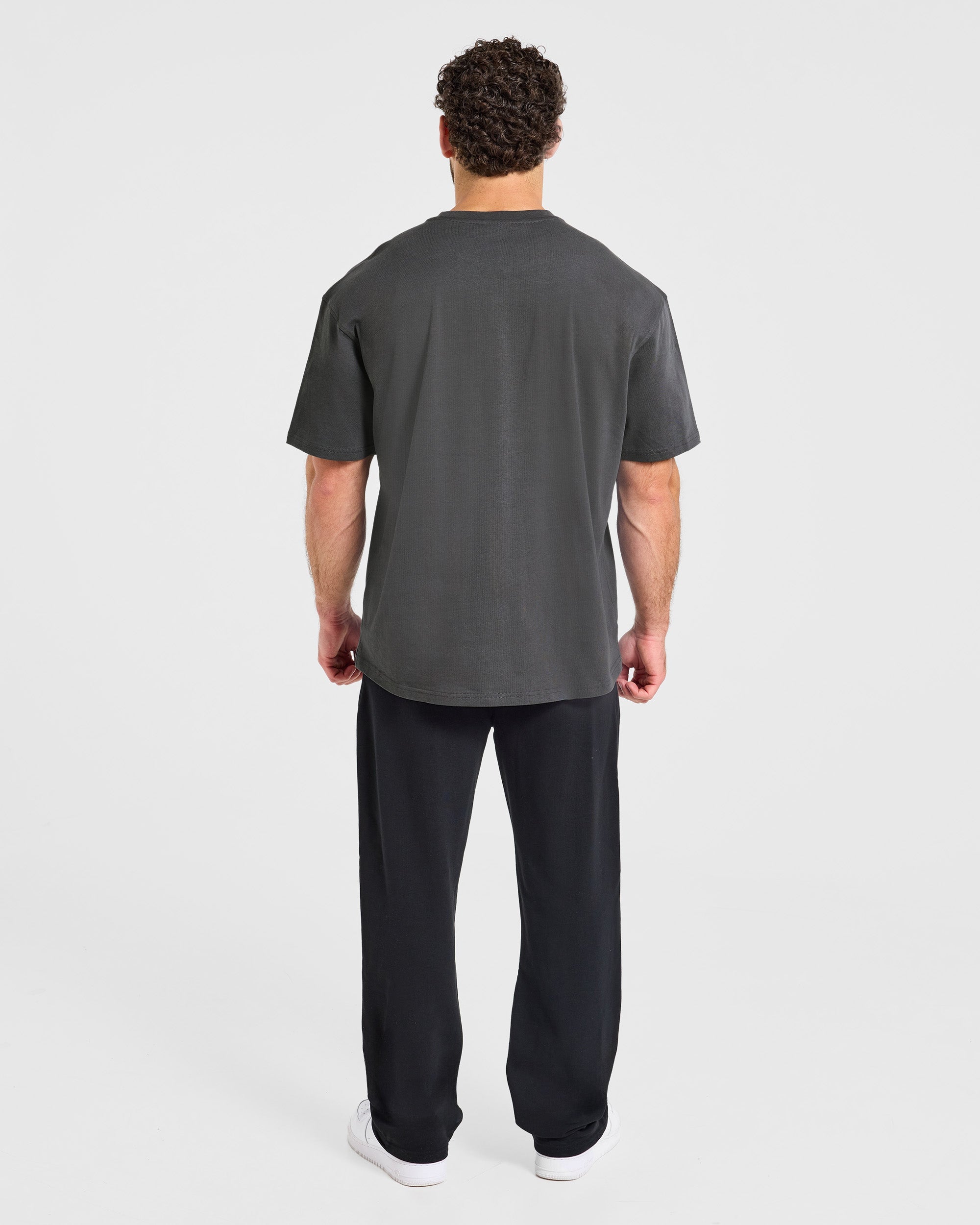 AYBL Elite Iron Oversized T Shirt - Charcoal