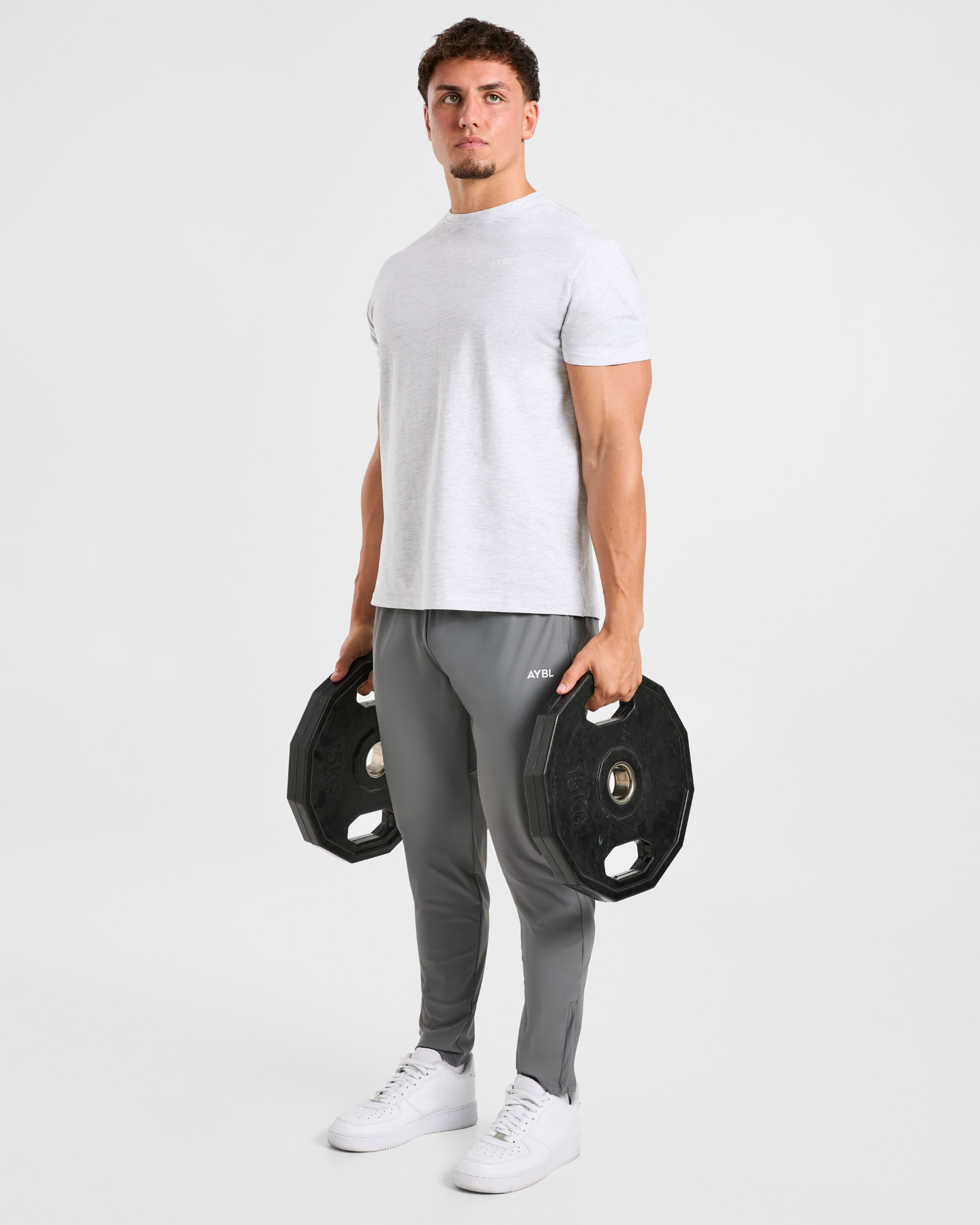Ascend Zip Joggers - Grey