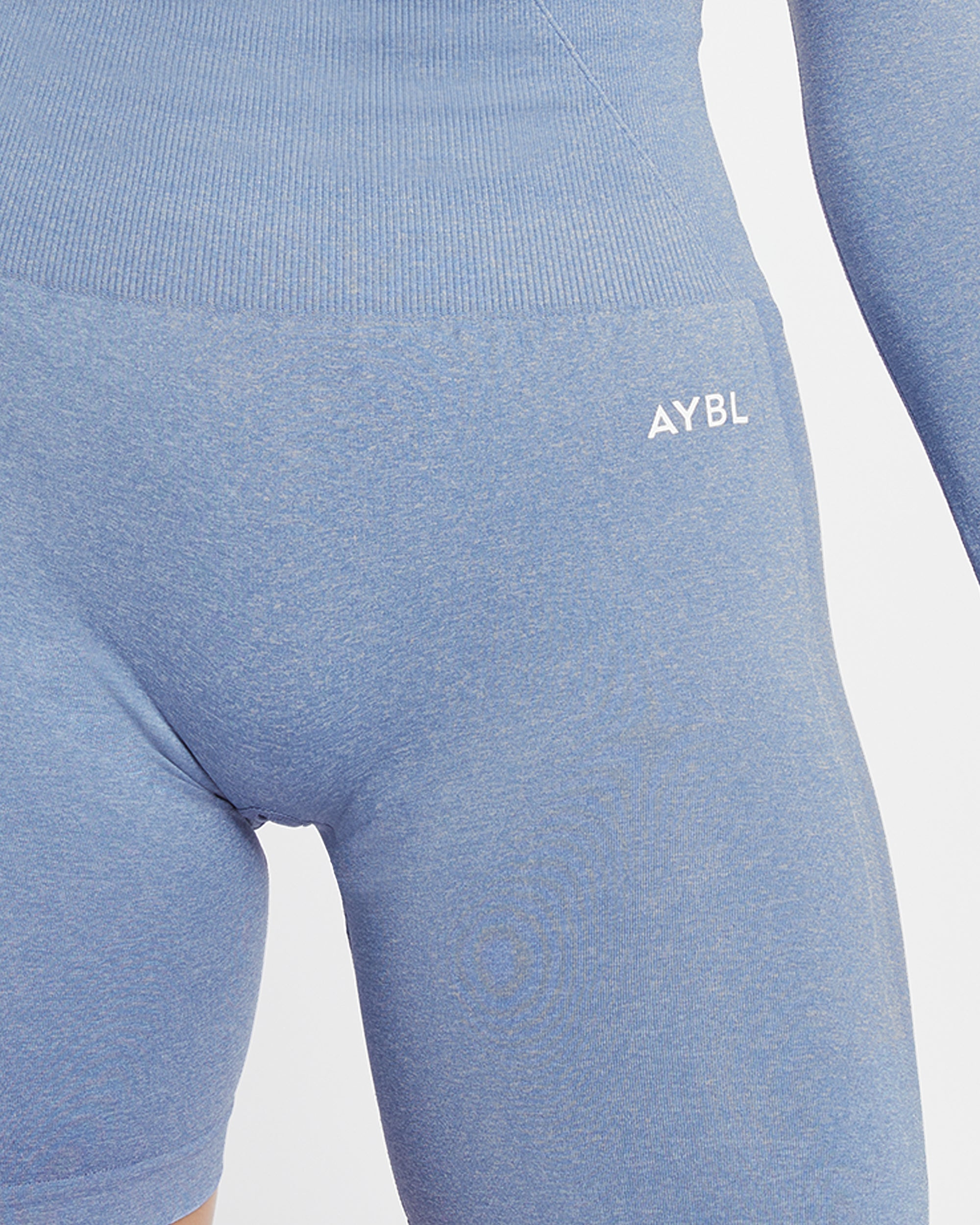 Empower Seamless Cycling Shorts - Blue Marl