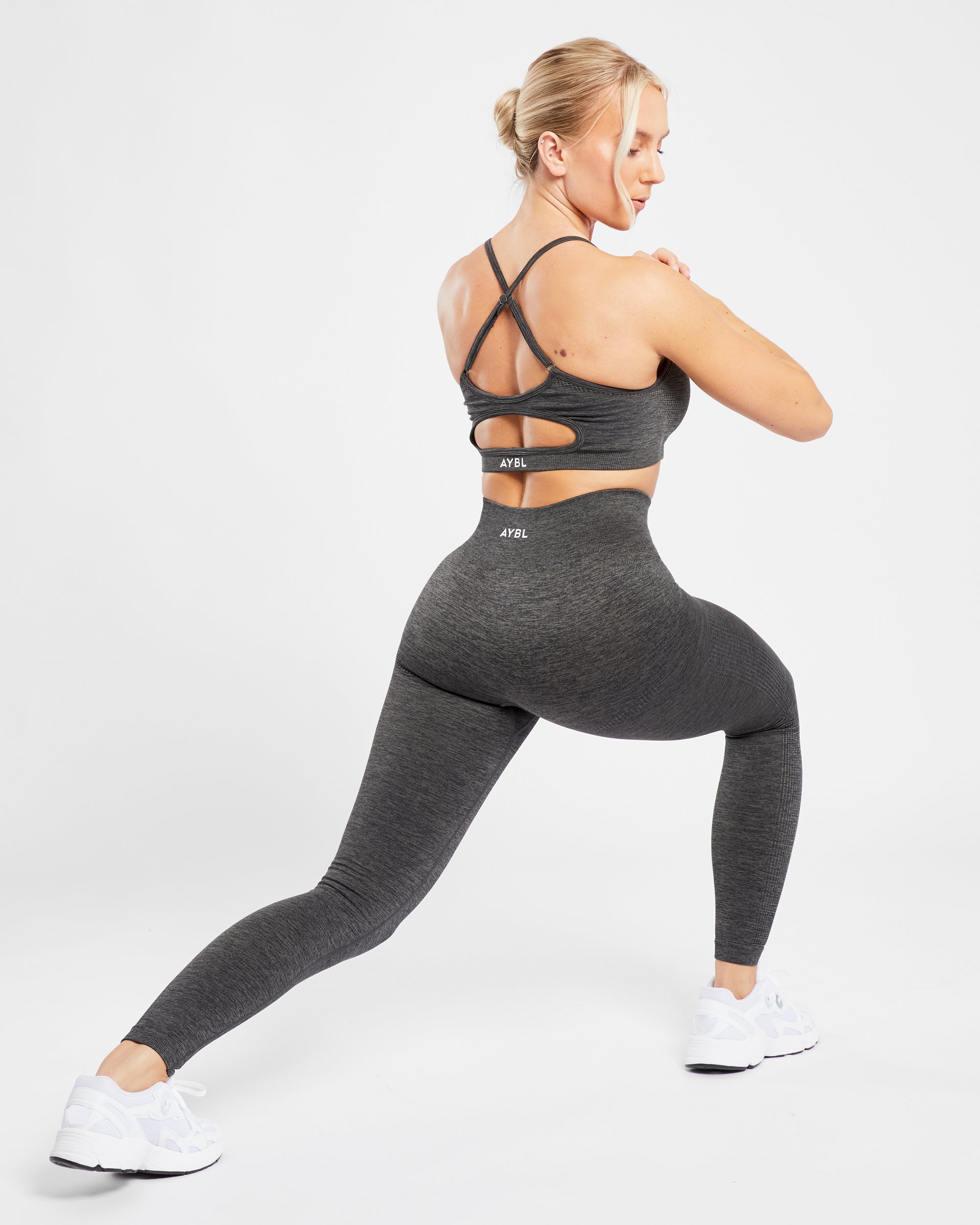Revive Seamless Leggings - Black Marl