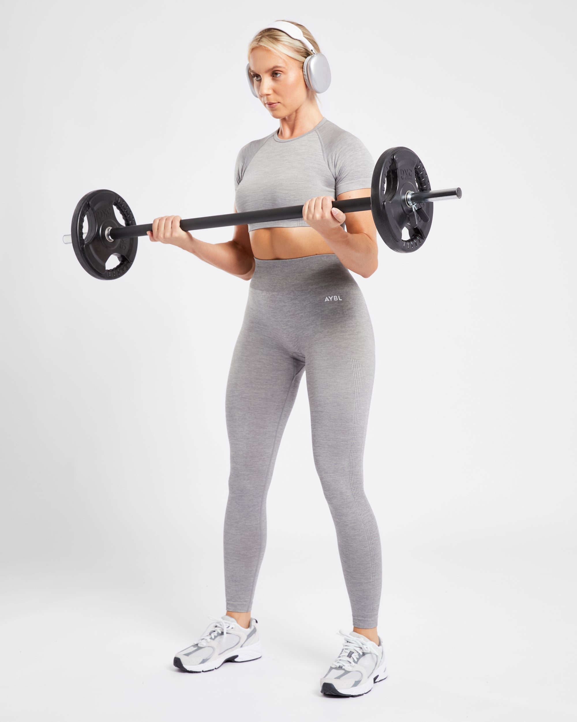 Revive Seamless Leggings - Grey Marl