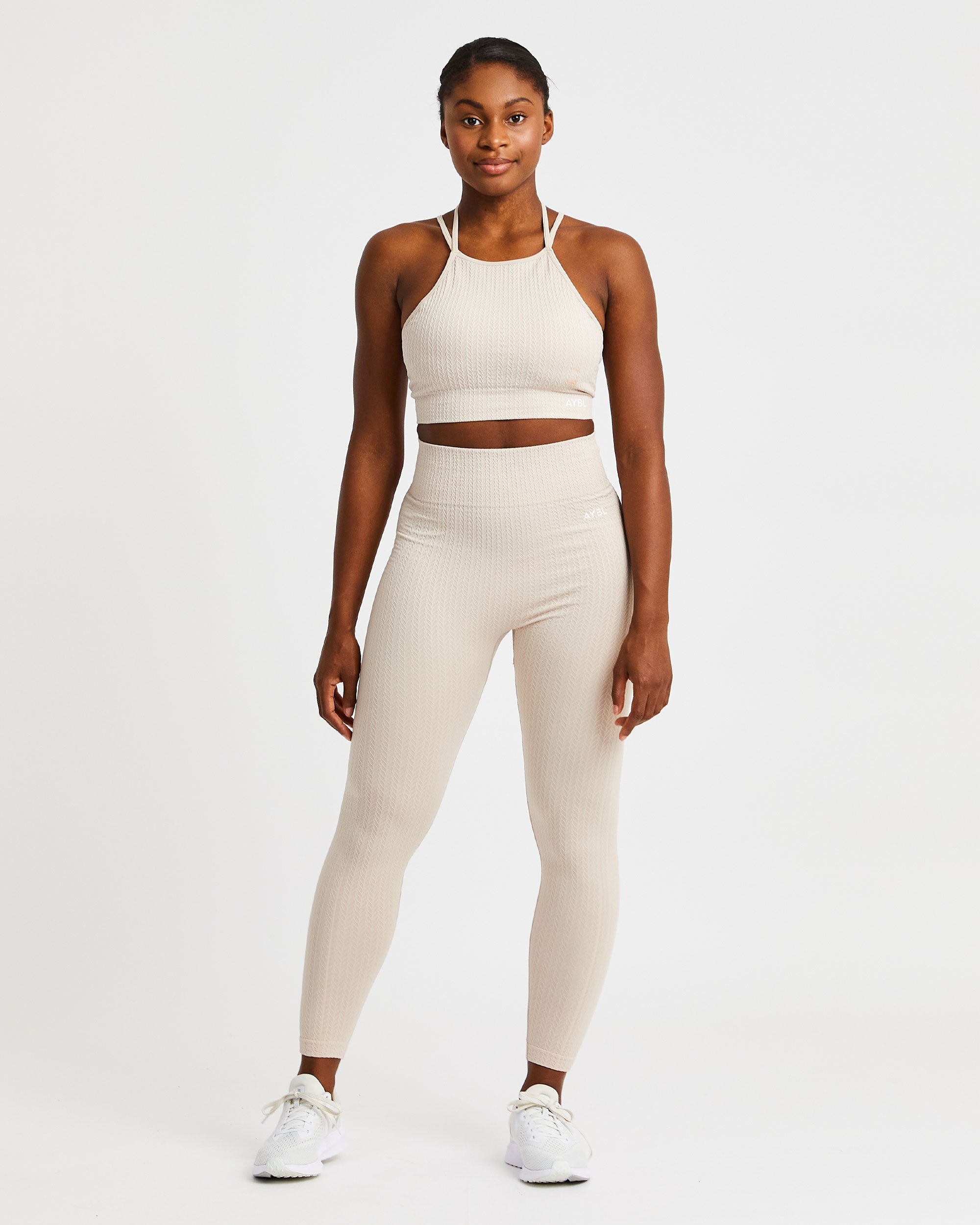 Luxe Seamless Leggings - Sand