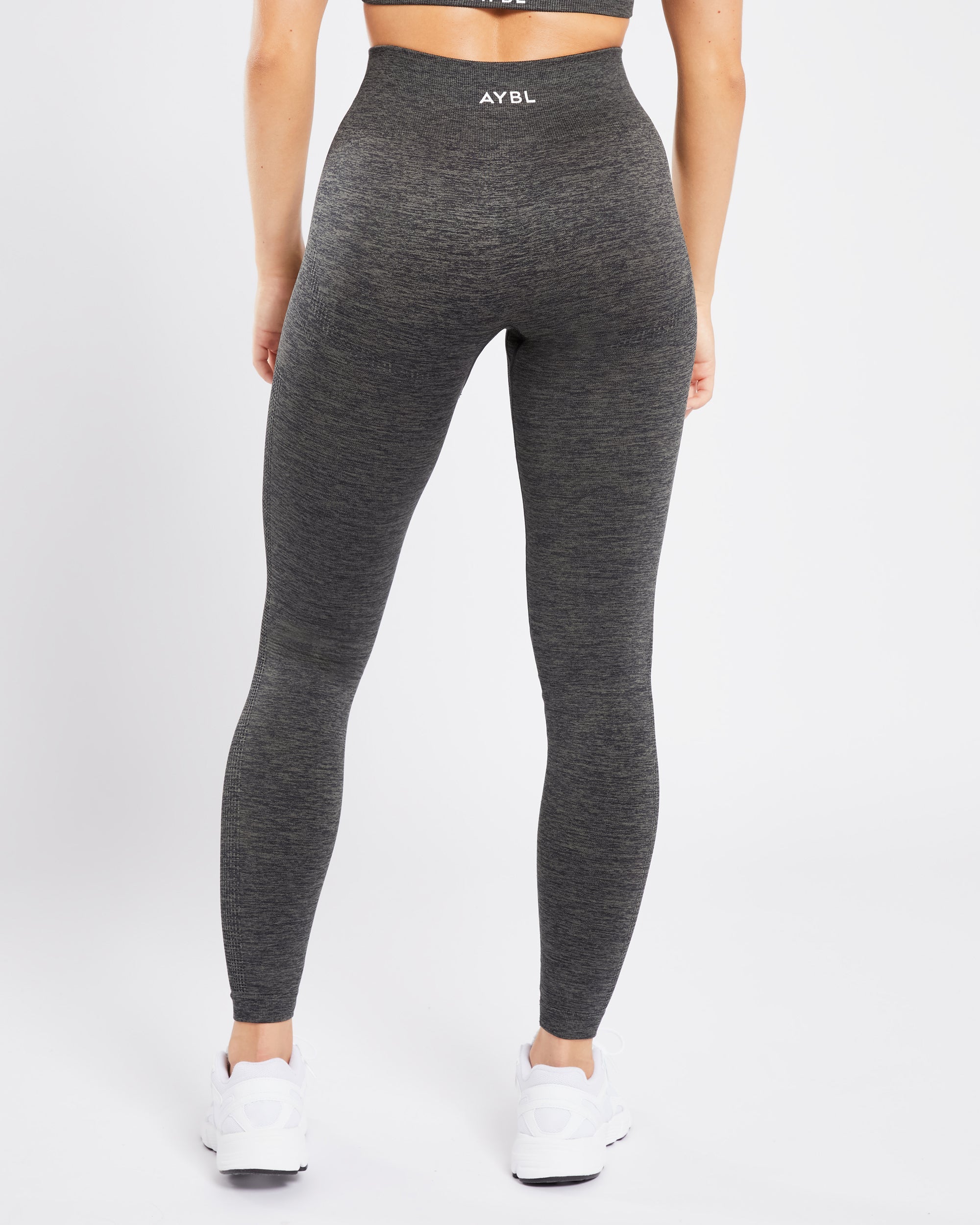 Revive Seamless Leggings - Black Marl
