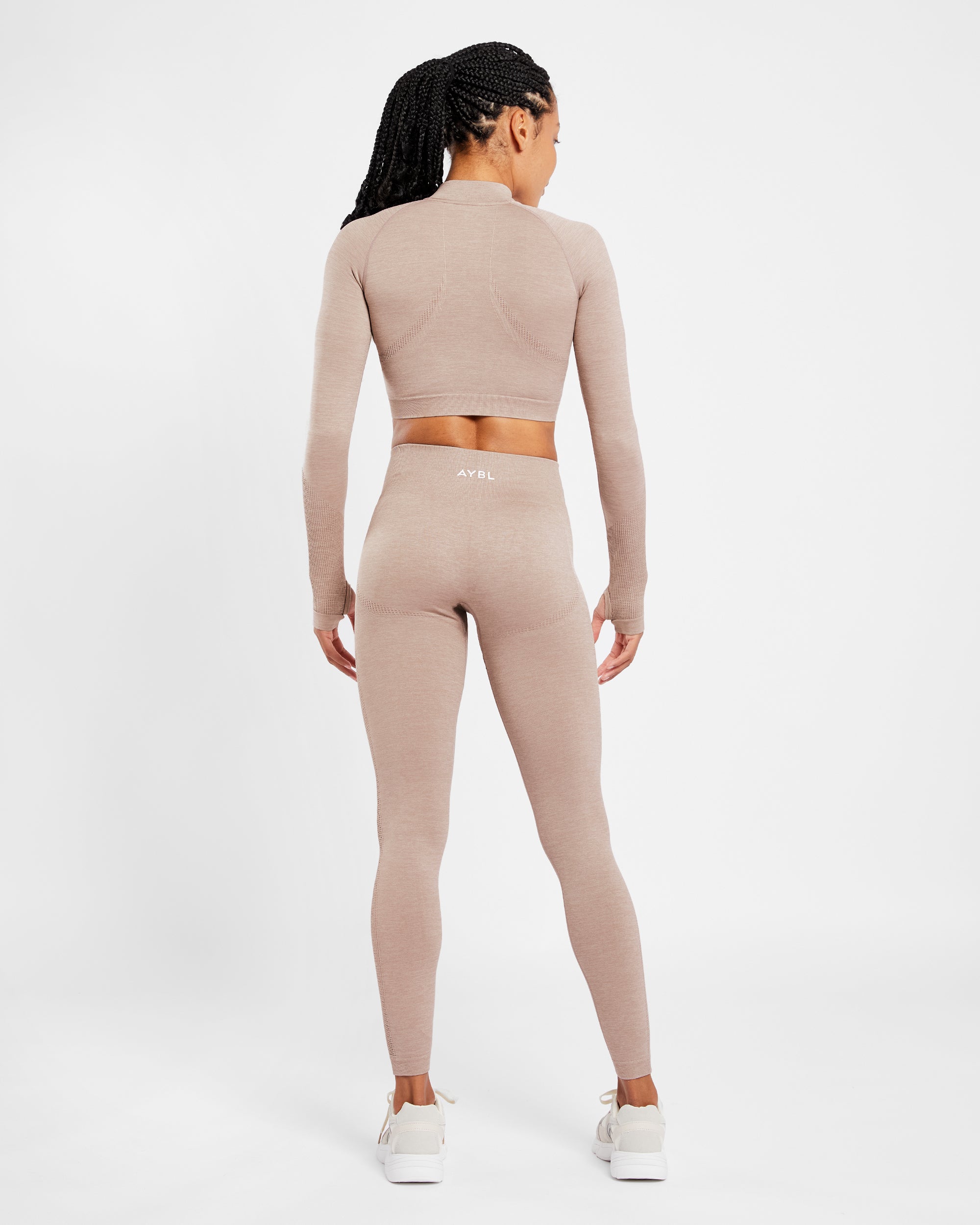 Revive Seamless Leggings - Warm Taupe Marl