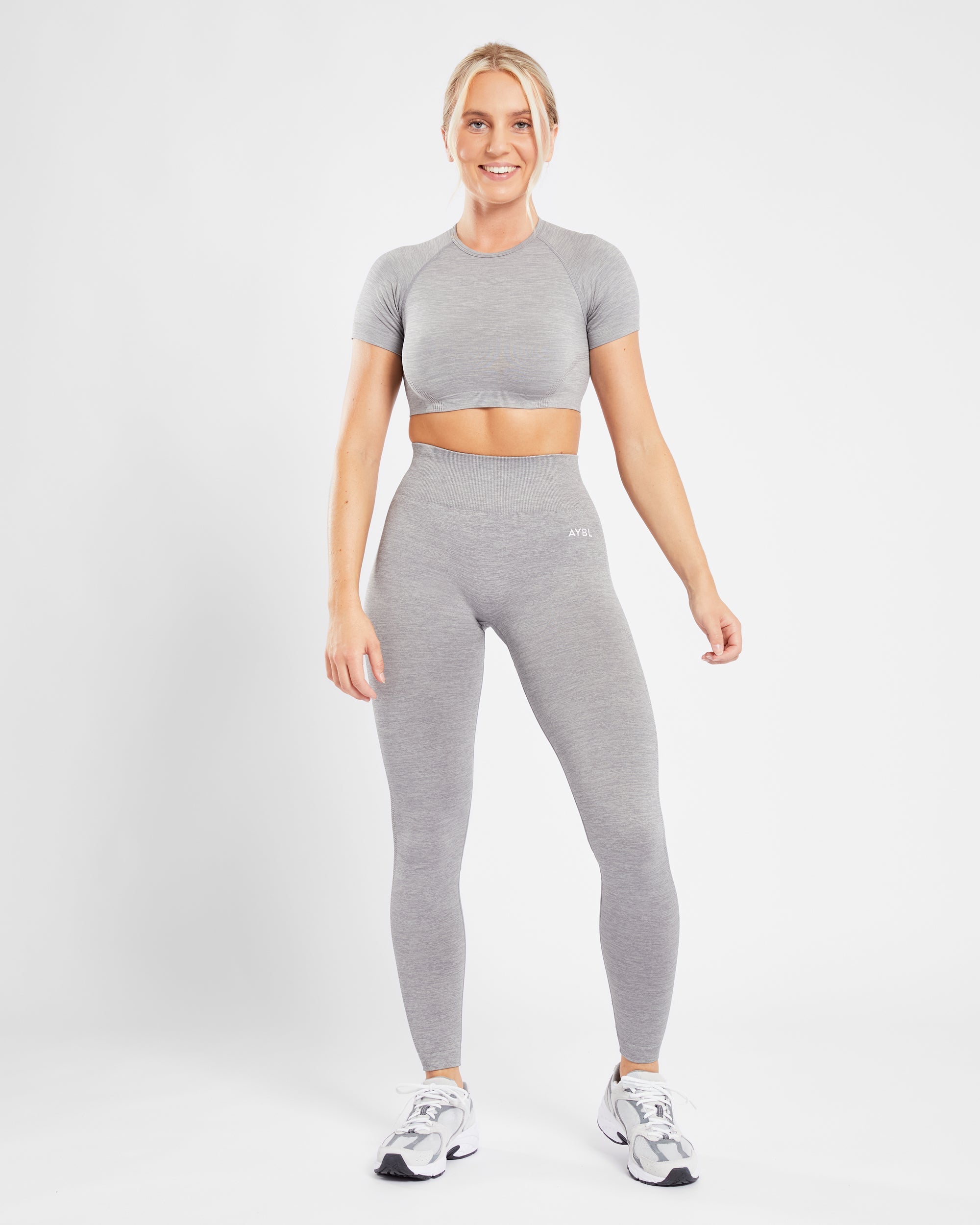 Revive Seamless Leggings - Grey Marl